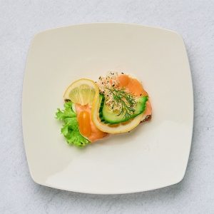 Smörrebröd Med Lax