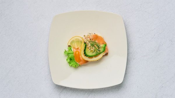 Smörrebröd Med Lax