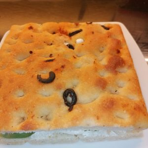 Grillad Focaccia Vegetarisk