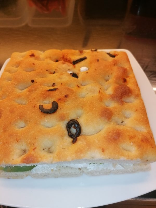 Grillad Focaccia Vegetarisk