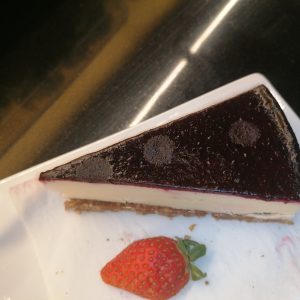 Blåbärscheesecake
