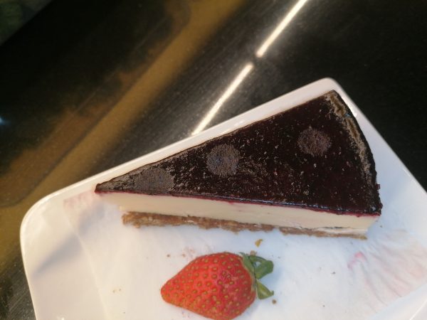 Blåbärscheesecake