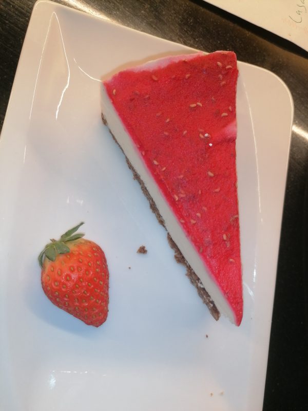 Halloncheesecake