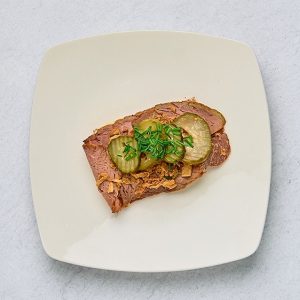 Smörrebröd Med Rostbiff