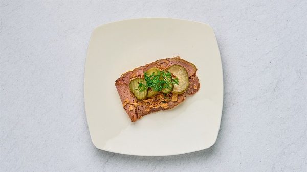 Smörrebröd Med Rostbiff