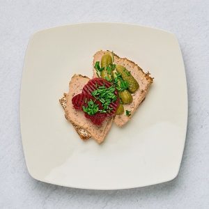 Smörrebröd Med Leverpastej