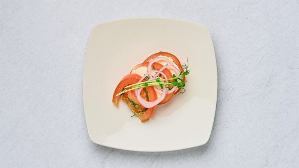 Smörrebröd Med Mozzarella