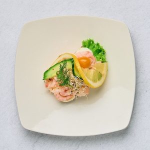 Smörrebröd Med Räkor