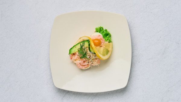 Smörrebröd Med Räkor
